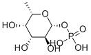 Β-L-岩藻糖-1-磷酸二(环己基铵)盐, 28553-11-9, 结构式