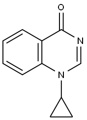 1-環(huán)丙基喹唑啉-4(1H)-酮, 28751-22-6, 結(jié)構(gòu)式