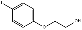 2-(4-碘苯氧基)乙醇, 29639-77-8, 结构式