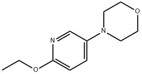 4-(6-乙氧基吡啶-3-基)吗啉, 200064-33-1, 结构式