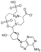 S-腺苷蛋氨酸丁二磺酸盐, 200393-05-1, 结构式