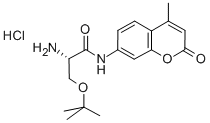 H-SER(TBU)-AMC HCL, 201855-41-6, 结构式