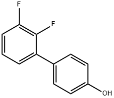 4-(2,3-Difluorophenyl)phenol, 202464-01-5, 结构式