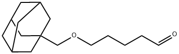 5-(ADAMANT-1-YL-METHOXY)-PENTANAL, 202577-32-0, 结构式
