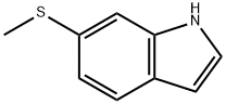 6-(甲基硫烷基)-1H-吲哚, 202584-22-3, 结构式
