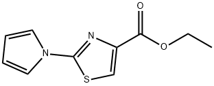 ETHYL 2-(1H-PYRROL-1-YL)THIAZOLE-4-CARBOXYLATE, 202595-58-2, 结构式