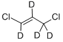 1,3-DICHLOROPROPENE-D4, 202656-23-3, 结构式