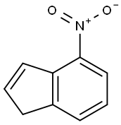 4-硝基-1H-茚, 202749-18-6, 结构式