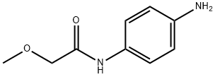N-(4-氨基苯基)-2-甲氧基乙酰胺, 203739-06-4, 结构式