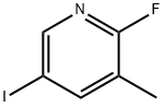 2-氟-5-碘-3-甲基吡啶, 205245-17-6, 結(jié)構(gòu)式