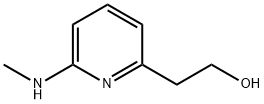 2-(6-(甲氨基)吡啶-2-基)乙醇, 205676-87-5, 结构式