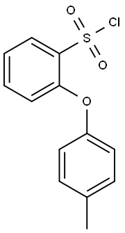 2-(对甲苯氧基)苯磺酰氯, 206262-15-9, 结构式