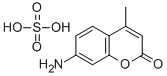 7-氨基-4-甲基-2H-1-苯并吡喃-2-酮硫酸盐, 207673-94-7, 结构式