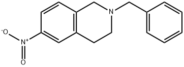 2-苄基-6-硝基-1,2,3,4-四氢异喹啉, 208589-95-1, 结构式