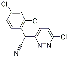 2-(6-氯哒嗪-3-基)-2-(2,4-二氯苯基)乙腈, 209412-09-9, 结构式