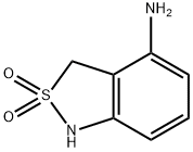 4-氨基-1,3-二氢苯并[C]异噻唑2,2-二氧化物, 211096-70-7, 结构式