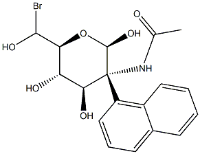 N-((2S,3R,4R,5S,6R)-2-((6-溴萘-2-基)氧基)-4,5-二羟基-6-(羟基甲基)四氢-2H-吡喃-3-基)乙酰胺, 212069-27-7, 结构式