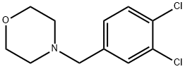 4-[(3,4-二氯苯基)甲基]吗啉, 212392-57-9, 结构式