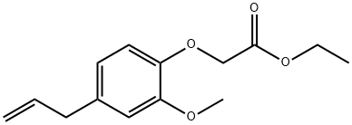 2-(4-烯丙基-2-甲氧基苯氧基)乙酸乙酯, 212775-06-9, 结构式