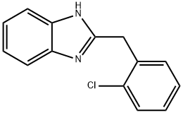 2-(2-氯苄基)-1H-苯并咪唑, 213133-88-1, 结构式