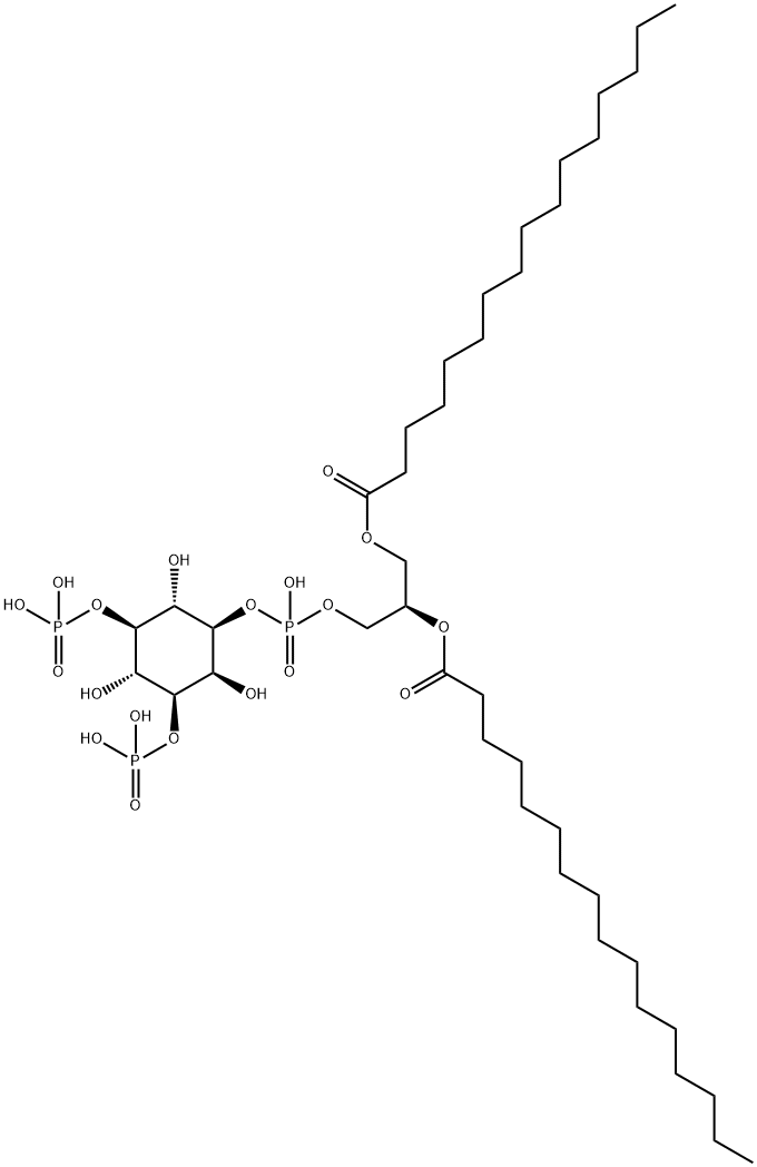 3,5-二磷酸磷脂酰肌醇, 214282-36-7, 结构式