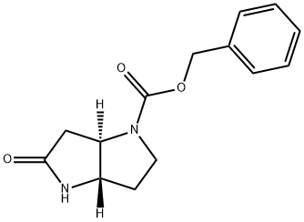 TRANS-(3AS,6AR)-苯甲基 5-氧亞基六氫吡咯并[3,2-B]吡咯-1(2H)-甲酸基酯, 214336-99-9, 結(jié)構(gòu)式