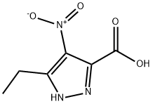 5-乙基-4-硝基-1H-吡唑-3-羧酸, 215298-72-9, 结构式