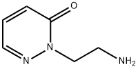 2-(2-AMINOETHYL)PYRIDAZIN-3(2{H})-ONE, 215524-17-7, 結(jié)構(gòu)式