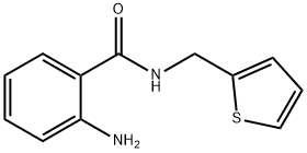 2-氨基-N-(噻吩-2-基甲基)苯甲酰胺, 218158-03-3, 结构式