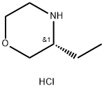 (R)-3-乙基吗啉盐酸盐, 218785-38-7, 结构式