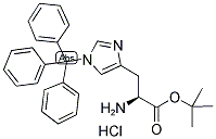 H-HIS(TRT)-OTBU HCL, 218938-68-2, 结构式
