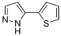 5 - (2-噻吩基)- 1H -吡唑, 219863-71-5, 结构式