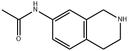 N-(1,2,3,4-四氢-7-异喹啉基)乙酰胺, 220247-59-6, 结构式