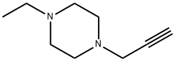 1-乙基-4-(丙-2-炔-1-基)哌嗪, 220699-95-6, 结构式