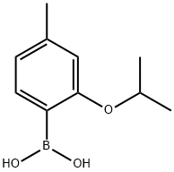 2-异丙氧基-4-甲基苯基硼酸, 221111-03-1, 结构式