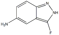 3-氟-1H-吲唑-5-胺, 221681-74-9, 结构式