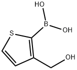 (3-(羟甲基)噻吩-2-基)硼酸, 222840-73-5, 结构式
