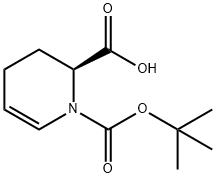 (S)-1-(叔丁氧羰基)-1,2,3,4-四氢吡啶-2-羧酸, 222851-92-5, 结构式