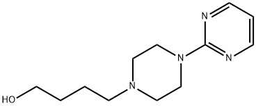 4-(4-(2-嘧啶基)-1-哌嗪基)-1-丁醇盐酸盐, 223461-35-6, 结构式