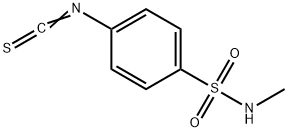 4-硫代异氰酸酯邻-N-甲基-苯磺酰胺, 223785-90-8, 结构式