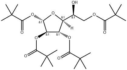 (2S,3R,4S,5S)-5 - ((S)-1-羟基-2-(新戊酰氧基)乙基)四氢呋喃-2,3,4, 226877-04-9, 结构式