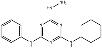 N2環(huán)己基-6-肼基N4 - 苯基-1,3,5-三嗪-2,4-二胺, 228574-92-3, 結(jié)構(gòu)式