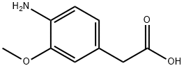 2-(4-氨基-3-甲氧基苯基)乙酸, 230648-62-1, 结构式