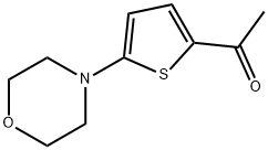 1-(5-吗啉代噻吩-2-基)乙-1-酮, 230972-02-8, 结构式