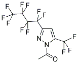 1-(3-(全氟丁基)-5-(三氟甲基)-1H-吡唑-1-基)乙烷-1-酮, 231301-09-0, 结构式