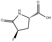 (2S,4R)-4-氟-5-氧吡咯烷-2-羧酸, 237076-75-4, 结构式