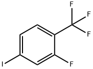 2-氟-4-碘三氟甲苯, 239135-53-6, 结构式