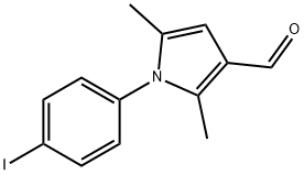 1-(4-碘苯)-2,5-二甲基-1H-吡咯-3-甲醛, 241488-81-3, 结构式