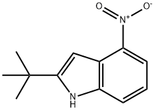 2-(叔丁基)-4-硝基-1H-吲哚, 242794-70-3, 结构式