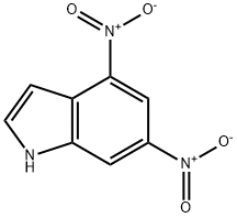 4,6-二硝基-吲哚, 245524-93-0, 结构式